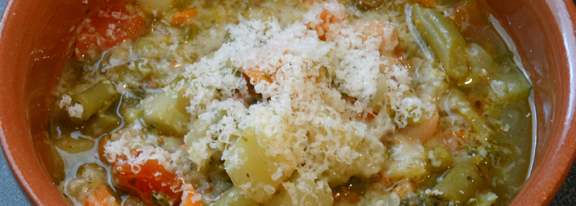 Risultati immagini per minestrone parmigiano